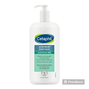 NEW Cetaphil body wash acne relief 20 oz pump bottle